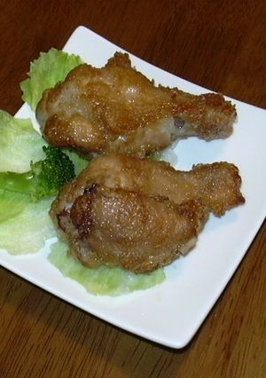 グルメのたれで鶏手羽元のヘルシーフライ-レシピのメイン写真