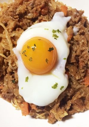 カロリー減☆春雨でキーマカレー-レシピのメイン写真