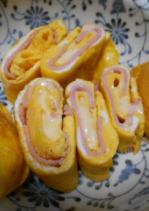 【お弁当にもう一品】ハムエッグチーズ-レシピのメイン写真