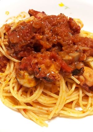 たこのアンチョビトマトソース(パスタ用)-レシピのメイン写真