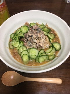 鯖水煮缶で冷汁-レシピのメイン写真