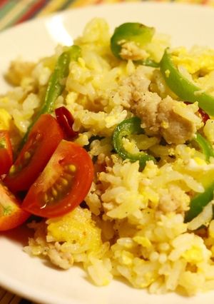 ジャスミンライスでパラパラ炒飯-レシピのメイン写真