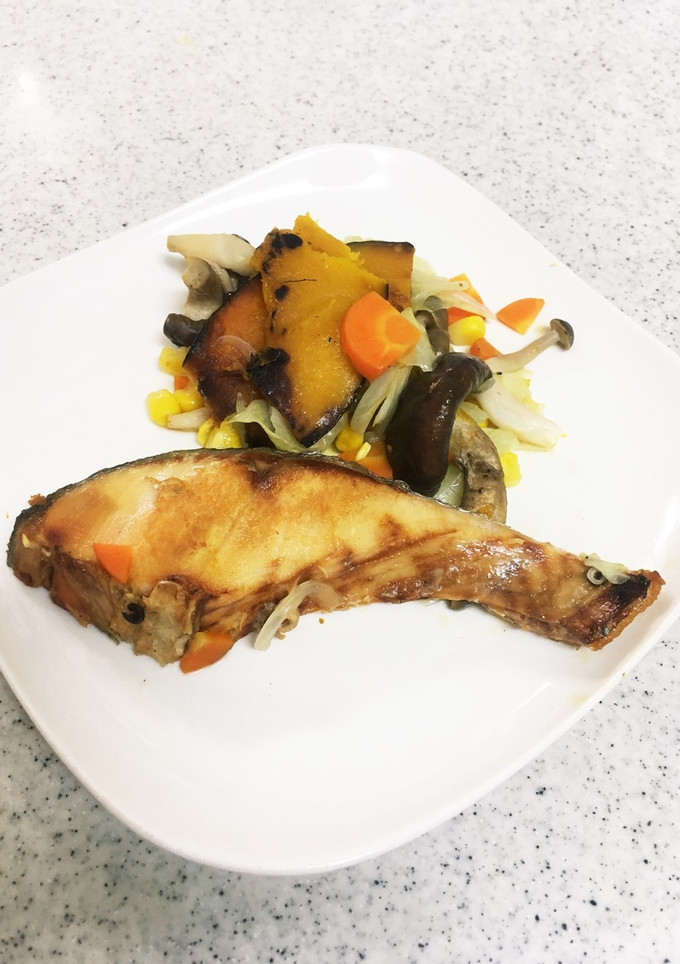 鮭と野菜の蒸し焼き-レシピのメイン写真