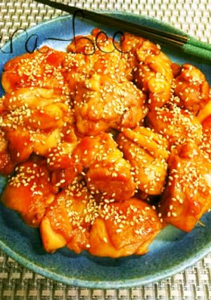 簡単コクうま♡はちみつコチュ照りチキン-レシピのメイン写真