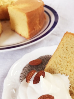 ココナッツフラワーで低糖質シフォンケーキ-レシピのメイン写真