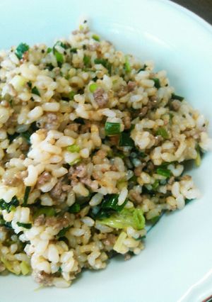 ランチに簡単♪小ネギたっぷり味噌炒飯♪-レシピのメイン写真
