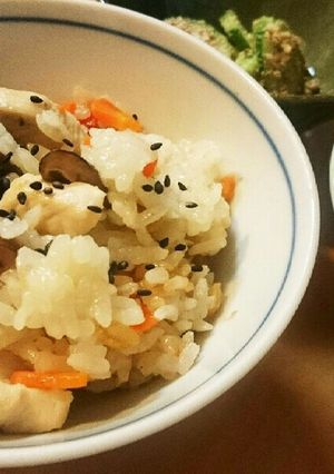 秋の味覚☆栗おこわにな～れ！-レシピのメイン写真