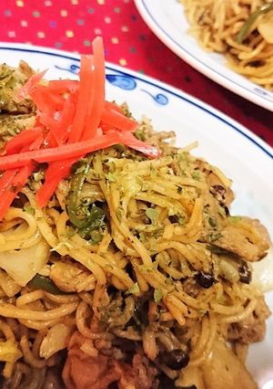 やみつきっ！【スパイシーソース焼きそば】-レシピのメイン写真
