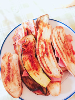 ベーコンはさむだけ☆ナス焼き-レシピのメイン写真