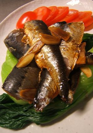 イワシのにんにく醤油煮-レシピのメイン写真