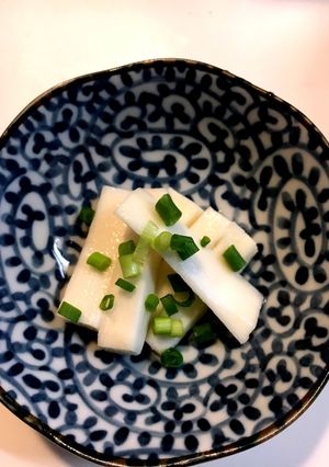 切って和えるだけ!長イモ浅漬けわさび風味-レシピのメイン写真