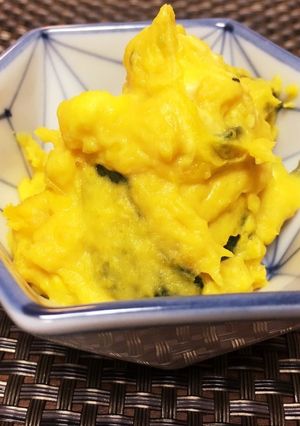 簡単かぼちゃとクリームチーズのサラダ-レシピのメイン写真