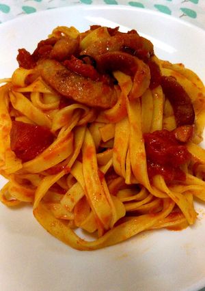 簡単!!トマトパスタ-レシピのメイン写真