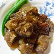 圧力鍋*とろり豚軟骨の赤ワイン煮込み