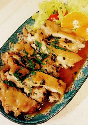 青じそ風味 焼鳥もも〜♡-レシピのメイン写真