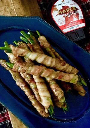 メープルシロップ香るいんげんの豚肉巻き-レシピのメイン写真