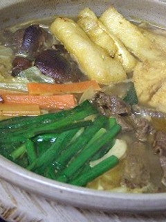 ピリ辛カレー鍋♪-レシピのメイン写真
