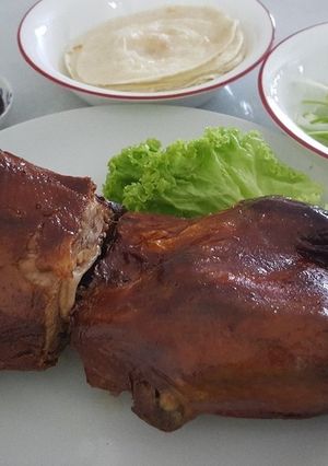 北京ダックをノンフライヤーで温める-レシピのメイン写真
