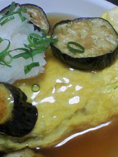 揚げナスの和風オムライス-レシピのメイン写真