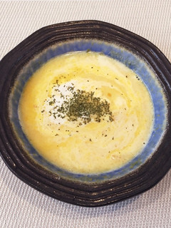 調味料なし!離乳食にも♡かぼちゃスープ-レシピのメイン写真