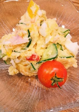 10分で完成！カニかま入りポテトサラダ-レシピのメイン写真