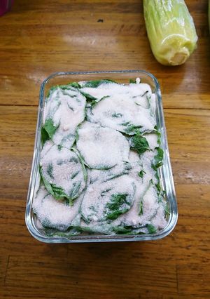 バジル保存方法塩バジル-レシピのメイン写真