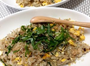 すぐ出来る♪大葉とじゃこのシンプル炒飯-レシピのメイン写真