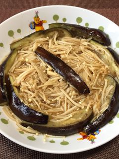 茄子とえのきのピリ辛炒め!(^^)!-レシピのメイン写真