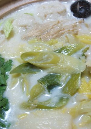 ❀ラーメン入れて❀みんなで豆乳鍋❀-レシピのメイン写真