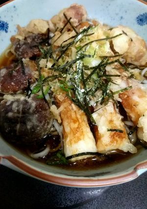 冷やし豚天ぷらうどん-レシピのメイン写真