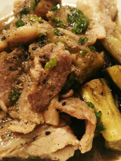 定番+α豚バラ肉とナスの炒め-レシピのメイン写真