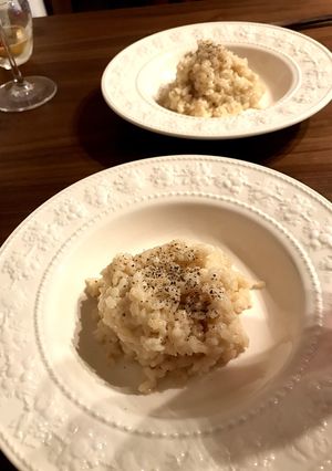 ブルーチーズとバターのリゾット-レシピのメイン写真