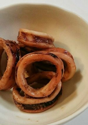 イカのめんつゆ炒め-レシピのメイン写真