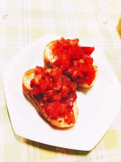 簡単☆トマトのブルスケッタ-レシピのメイン写真