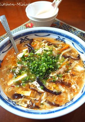 酸辣湯 …サンラータン…-レシピのメイン写真
