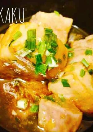 ダシが決め手！旨味じゅわぁ☆の豚の角煮-レシピのメイン写真