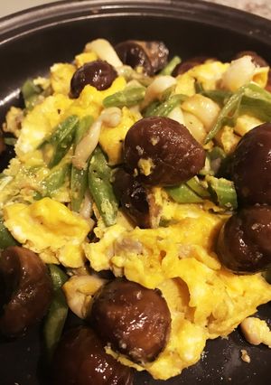 甘栗と卵の炒め物-レシピのメイン写真