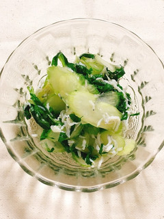 セロリ・しらす・大葉の出汁浸し-レシピのメイン写真