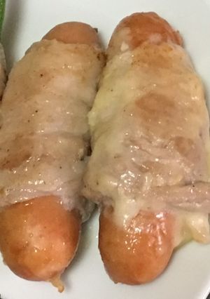ウィンナーの肉巻き-レシピのメイン写真