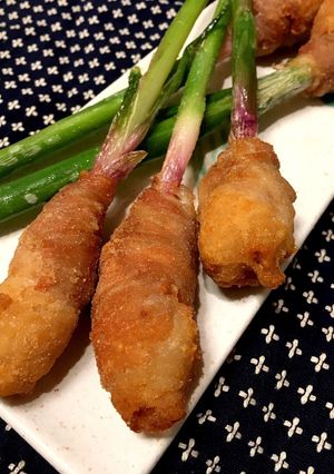 アツアツがうまい！葉生姜の豚巻き揚げ-レシピのメイン写真