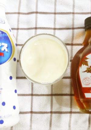 カルピスとメープルシロップのほんわかラテ-レシピのメイン写真