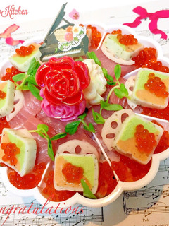 お祝い寿司ケーキ-レシピのメイン写真
