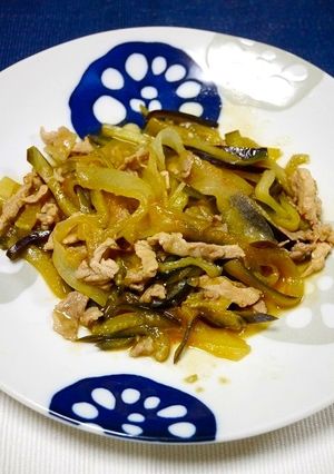 簡単！ピリ辛☆スイカの皮と茄子味噌炒-レシピのメイン写真