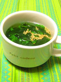 ✿ECO✿わかめスープ♪-レシピのメイン写真