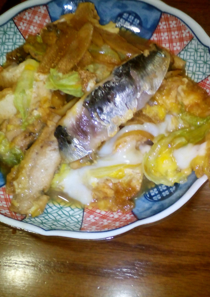 【八王子の味】鰯と牛蒡の柳川だまし鍋-レシピのメイン写真