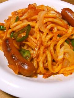 ナポリタン風焼きうどん-レシピのメイン写真