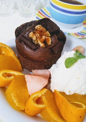 ホットケーキミックスで♫簡単チョコケーキ-レシピのメイン写真