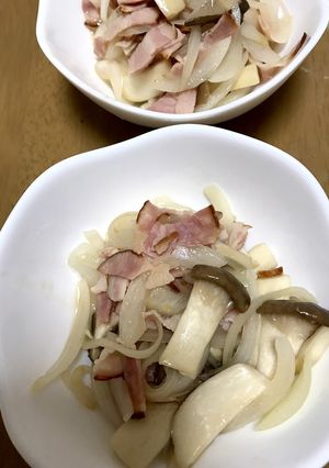 エリンギベーコンのオイスターソース炒め♪-レシピのメイン写真