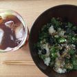 ネバネバさわやか♪オクラ大葉丼