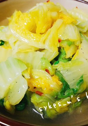 ビニール袋で簡単★八角香る白菜の和え物-レシピのメイン写真